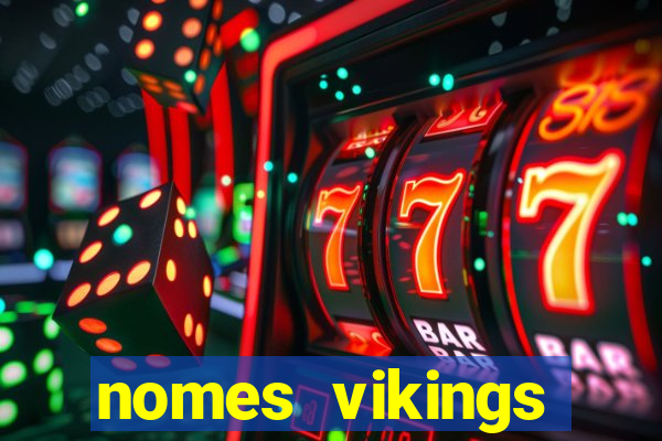 nomes vikings masculinos e significados